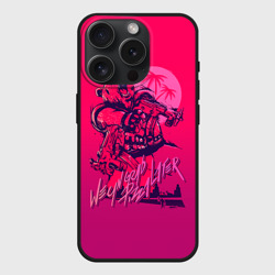 Чехол силиконовый для Apple iPhone 15 Pro матовый Hotline Miami 7
