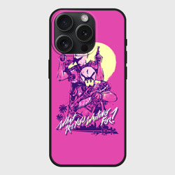 Чехол силиконовый для Apple iPhone 15 Pro матовый Hotline Miami 8