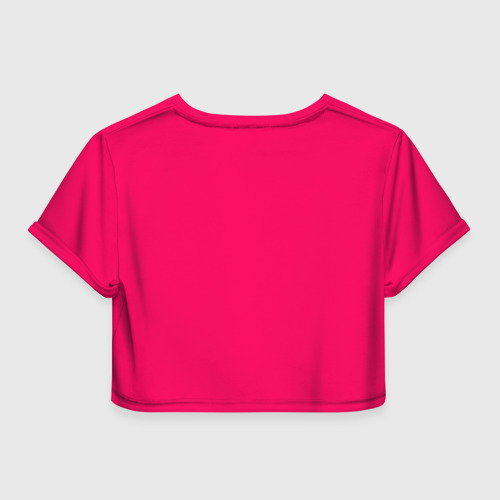 Женская футболка Crop-top 3D Hotline Miami 11, цвет 3D печать - фото 2