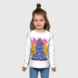 Детский лонгслив 3D Hotline Miami 12 - фото 2