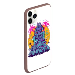 Чехол для iPhone 11 Pro Max матовый Hotline Miami 12 - фото 2