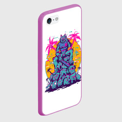 Чехол для iPhone 5/5S матовый Hotline Miami 12 - фото 2
