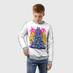 Детский свитшот 3D Hotline Miami 12 - фото 2