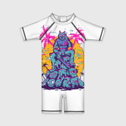 Детский купальный костюм 3D Hotline Miami 12