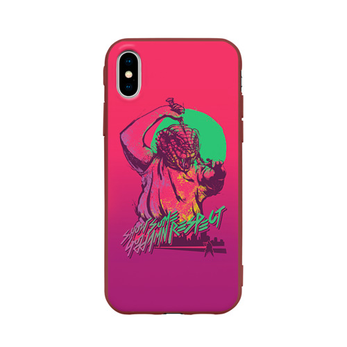 Чехол для Apple iPhone X силиконовый матовый Hotline Miami 13 Фото 01 Чехол для Apple iPhone X силиконовый матовый Hotline Miami 13 Фото 01