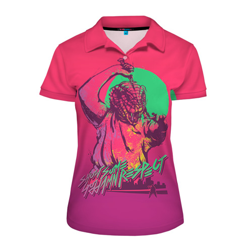 Женская рубашка поло 3D Hotline Miami 13 Фото 01 Женская рубашка поло 3D Hotline Miami 13 Фото 01