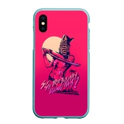 Чехол для iPhone XS Max матовый Hotline Miami 14