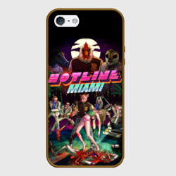 Чехол для iPhone 5/5S матовый Hotline Miami 17