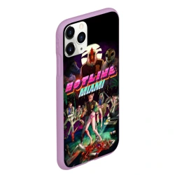 Чехол для iPhone 11 Pro Max матовый Hotline Miami 17 - фото 2