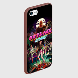 Чехол для iPhone 5/5S матовый Hotline Miami 17 - фото 2
