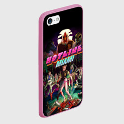 Чехол для iPhone 5/5S матовый Hotline Miami 17 - фото 2