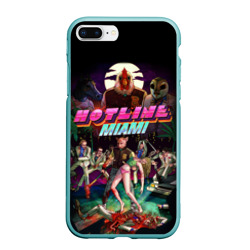 Чехол для iPhone 7Plus/8 Plus матовый Hotline Miami 17