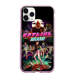 Чехол для iPhone 11 Pro Max матовый Hotline Miami 17