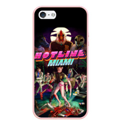 Чехол для iPhone 5/5S матовый Hotline Miami 17