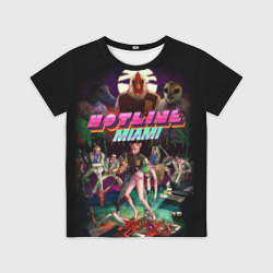 Детская футболка 3D Hotline Miami 17