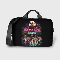 Сумка для ноутбука 3D Hotline Miami 17