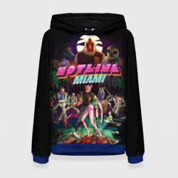 Женская толстовка 3D Hotline Miami 17