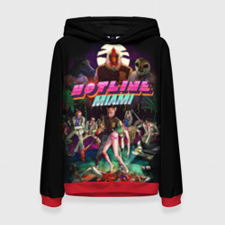 Женская толстовка 3D Hotline Miami 17