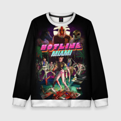 Детский свитшот 3D Hotline Miami 17