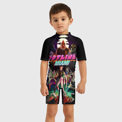 Детский купальный костюм 3D Hotline Miami 17 - фото 2