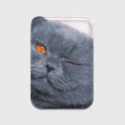 Картхолдер Magsafe магнитный Кот