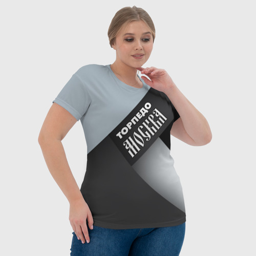Женская футболка 3D Торпедо Москва, цвет 3D печать - фото 6