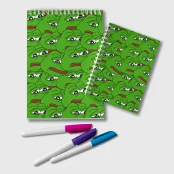 Блокнот Sad frogs