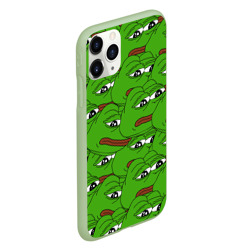 Чехол для iPhone 11 Pro матовый Sad frogs - фото 2