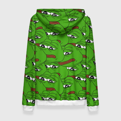 Женская толстовка 3D Sad frogs, цвет 3D печать - фото 2