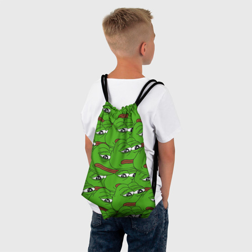 Рюкзак-мешок 3D Sad frogs - фото 4