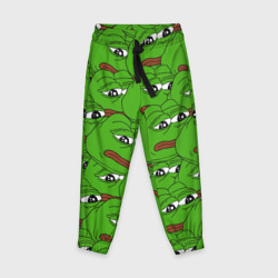Детские брюки 3D Sad frogs