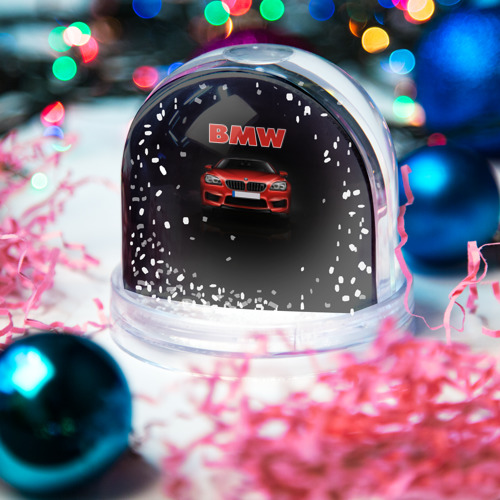 Игрушка Снежный шар Авто BMW - фото 3