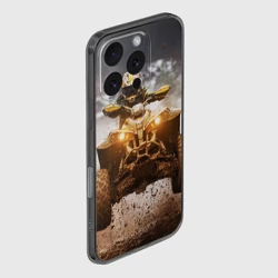 Чехол для iPhone 16 Pro силиконовый с защитой камеры Квадроцикл - фото 2