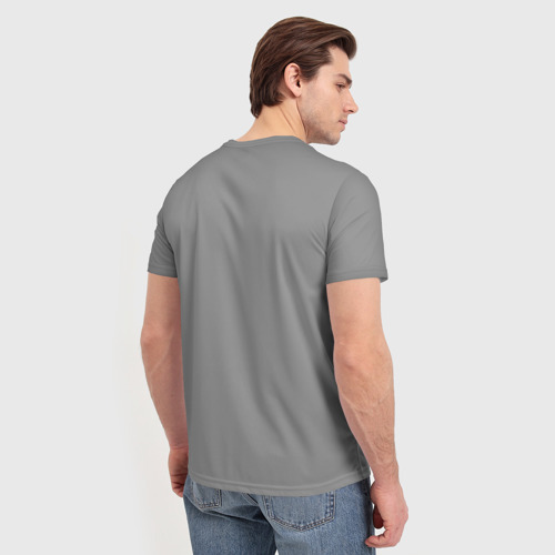 Мужская футболка 3D Черепа терминатор, цвет 3D печать - фото 4