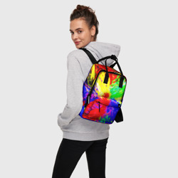 Женский рюкзак 3D Взрыв цветов - фото 2
