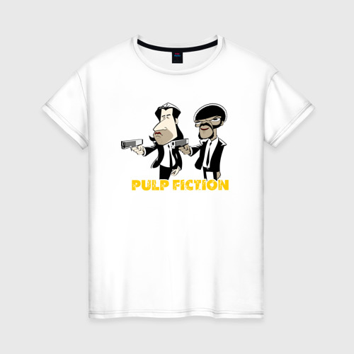 Женская футболка хлопок Pulp Fiction