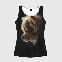 Женская майка 3D Чихуахуа