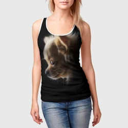 Женская майка 3D Чихуахуа - фото 2