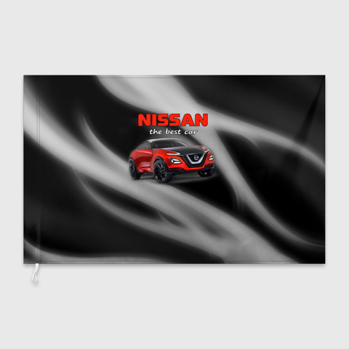 Флаг 3D Nissan - лучшая машина - фото 3