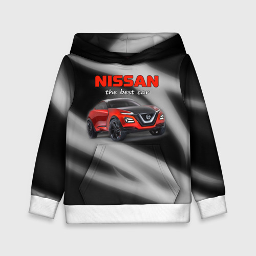 Детская толстовка 3D Nissan - лучшая машина