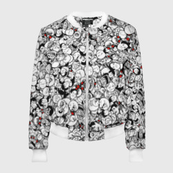 Женский бомбер 3D Мемы