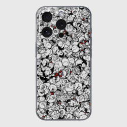 Чехол для iPhone 15 Pro Max силиконовый с защитой камеры Мемы