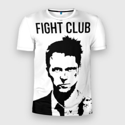 The Fight Club – Футболка приталенная с принтом купить со скидкой в -9%