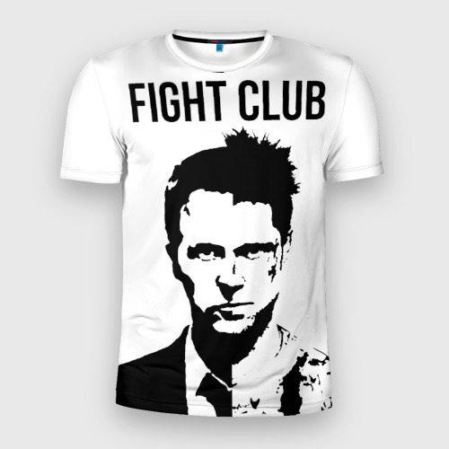 Мужская футболка 3D Slim The Fight Club