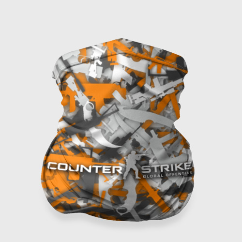 Бандана-труба 3D Counter strike. Оружие, цвет 3D печать