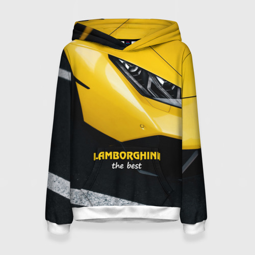 Женская толстовка 3D Lamborghini the best, цвет 3D печать
