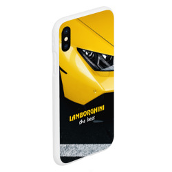Чехол для iPhone XS Max матовый Lamborghini the best - фото 2