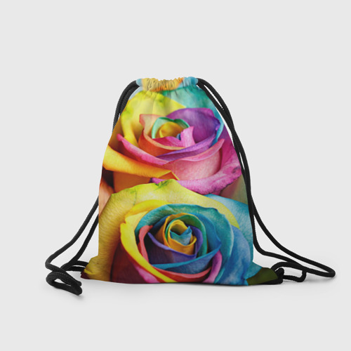 Рюкзак-мешок 3D Цветные розы - фото 2