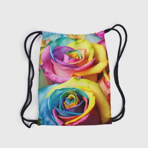 Рюкзак-мешок 3D Цветные розы - фото 6