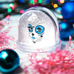 Игрушка Снежный шар Мексиканский череп - фото 2